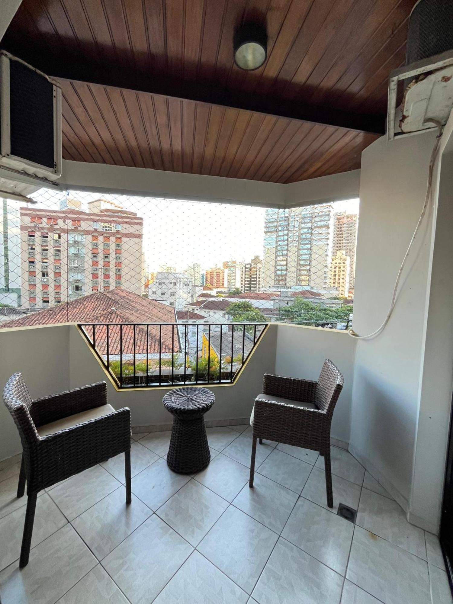 Flat Top-2 A 4 Pessoas - 48 M2 - Gonzaga 700m Apartamento *